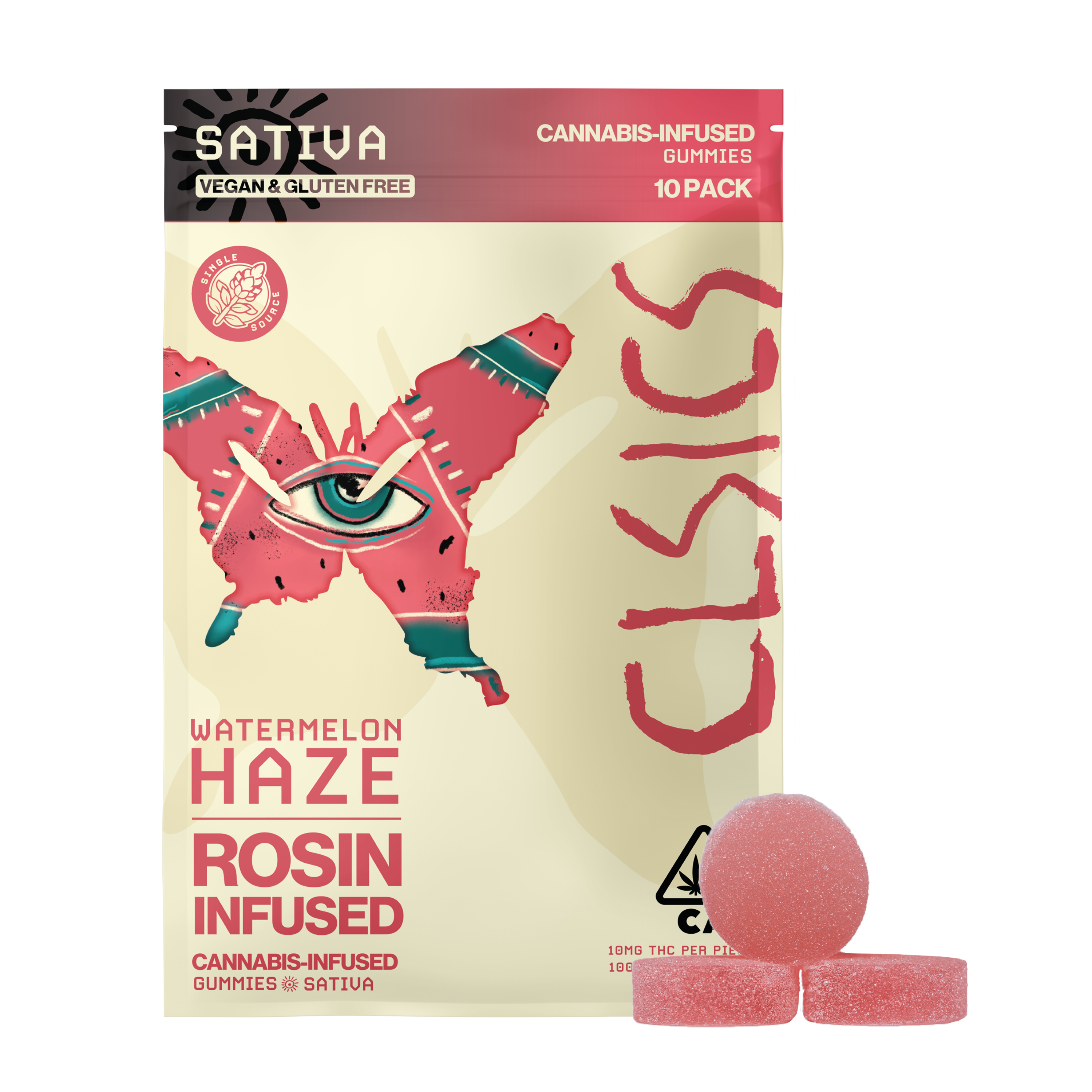 Watermelon Haze [10pk] (100mg)