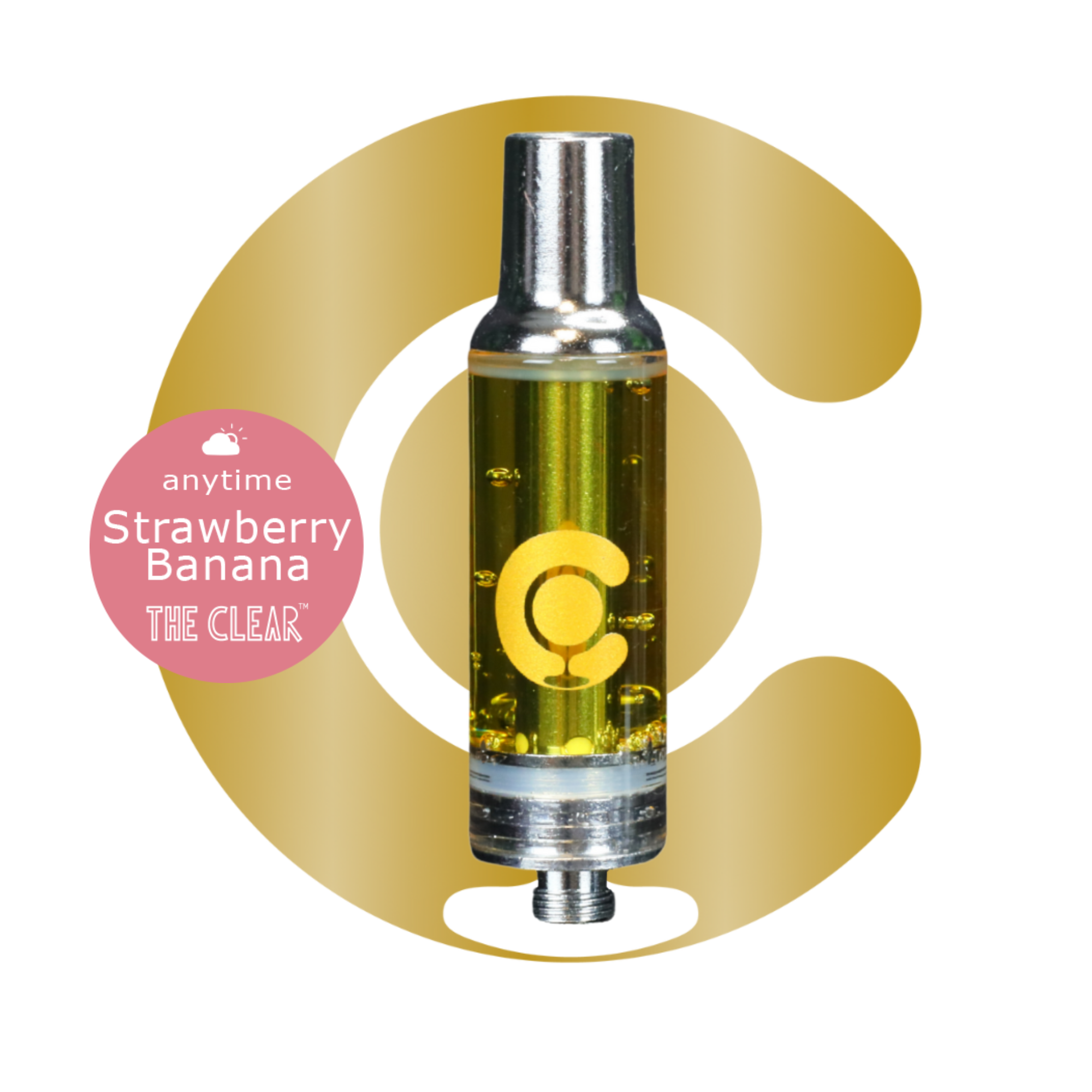 Elite Strawberry Banana 2000mg Cartridge The Clear Elite Cartridge Jane