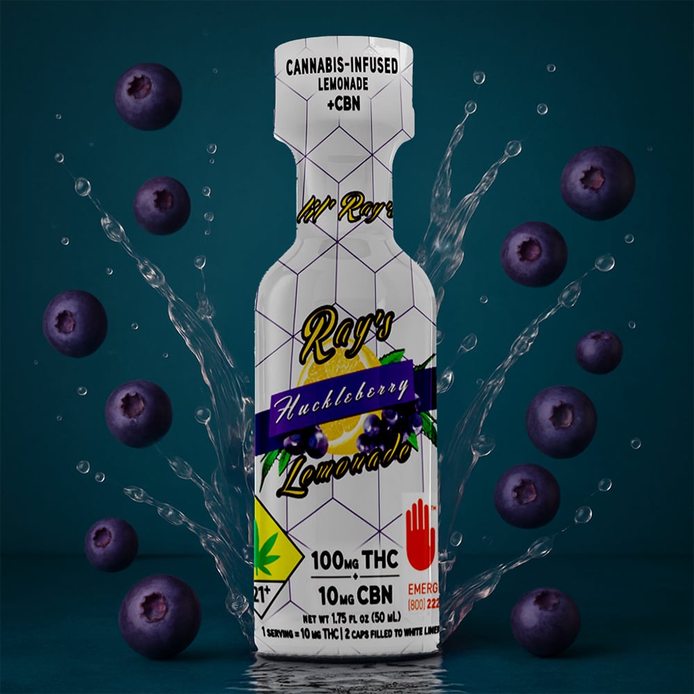 10:10:1 Huckleberry SHOT [1.75oz] (100mg CBD/100mg THC/10mg CBN)