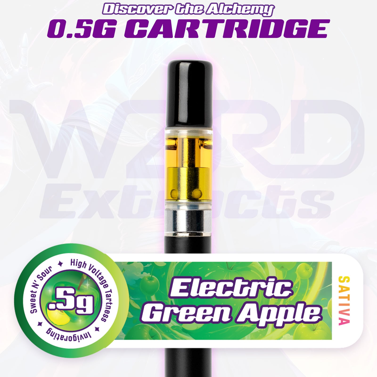 Electric Green Apple