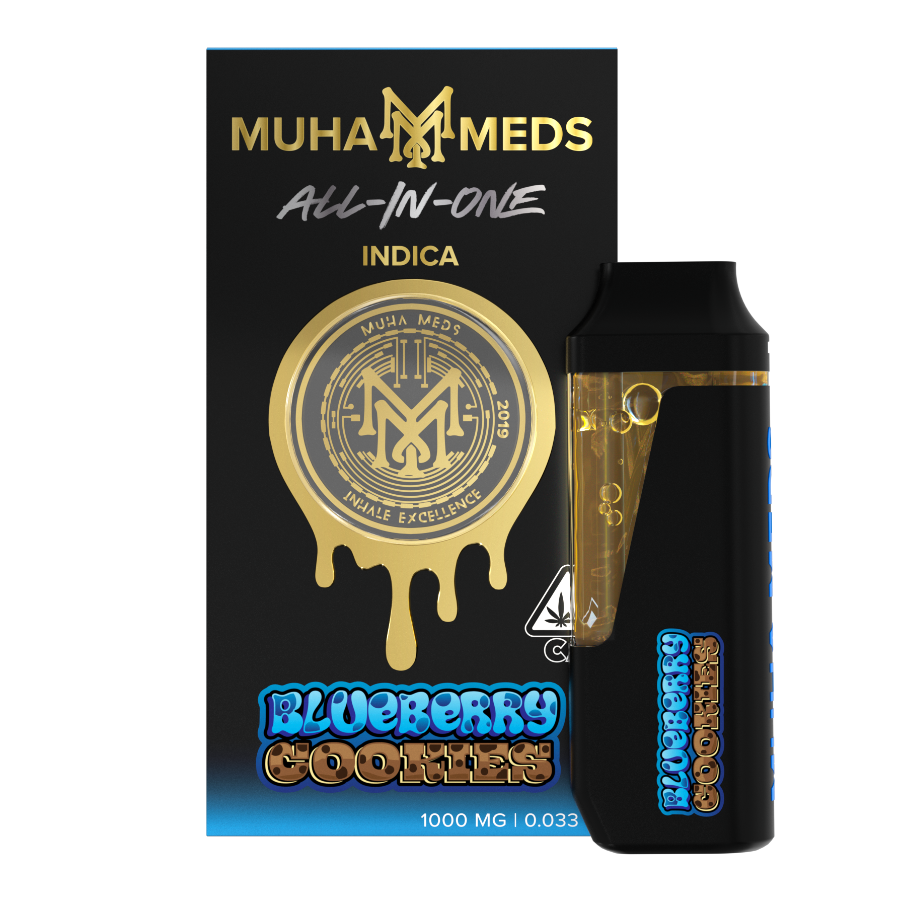 Blueberry Cookies [1000mg]