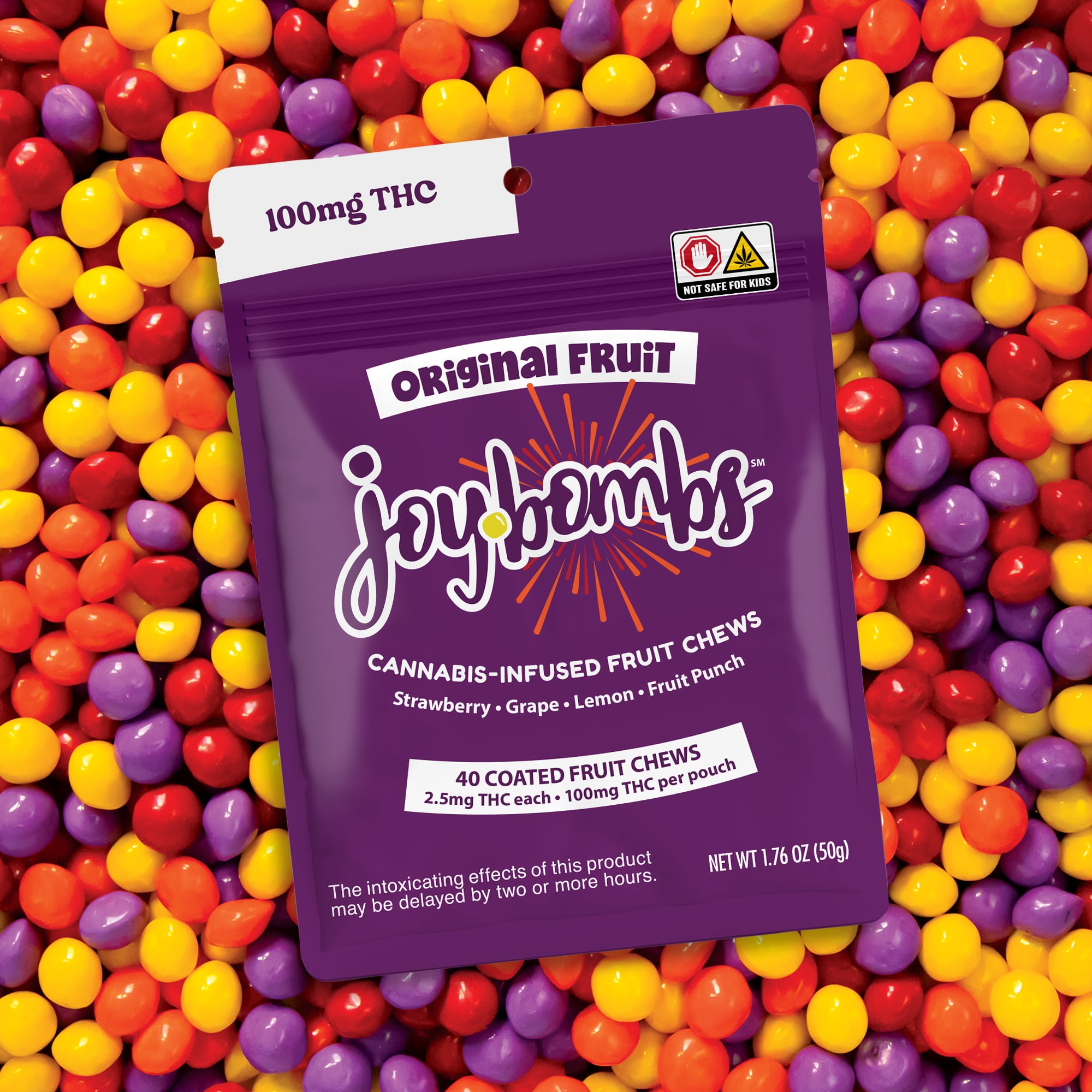 Joy Bombs Original Fruit / Ea