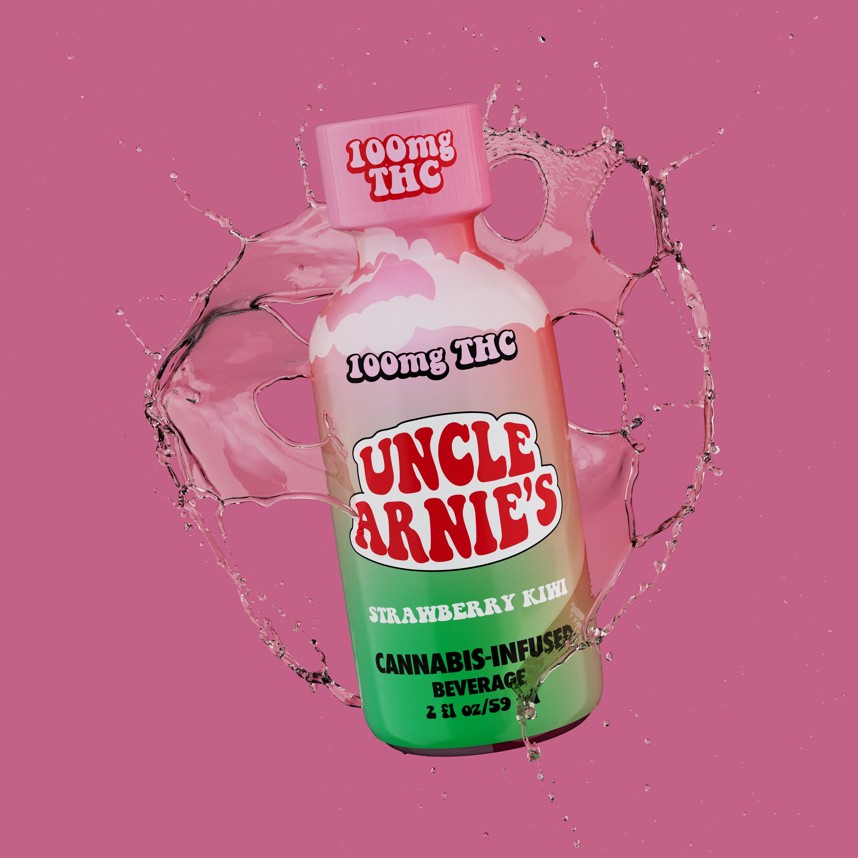 Strawberry Kiwi [2oz] (100mg)