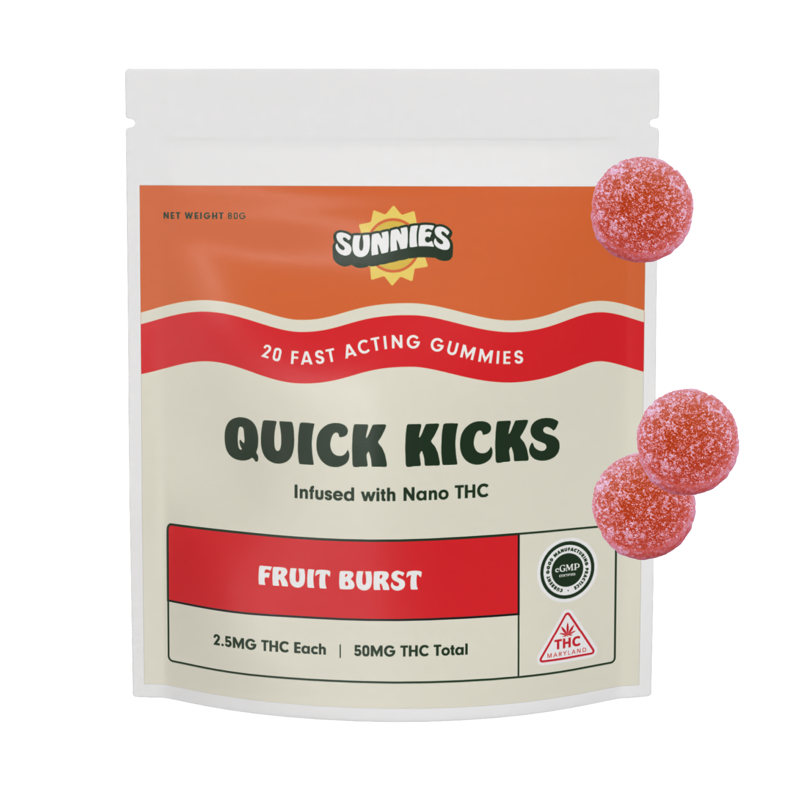 Fruit Burst [20pk] (50mg)