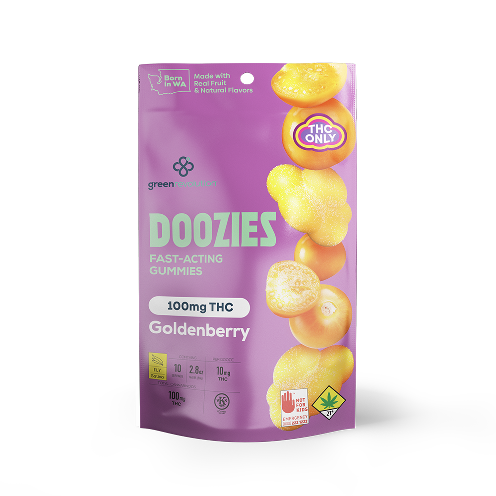 Shop Goldenberry - THC Fly [10pk] (100mg) | The Bakeree - Belltown