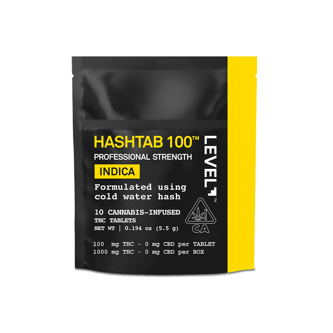 HASHTAB 100 Indica [10pk] (1000mg)