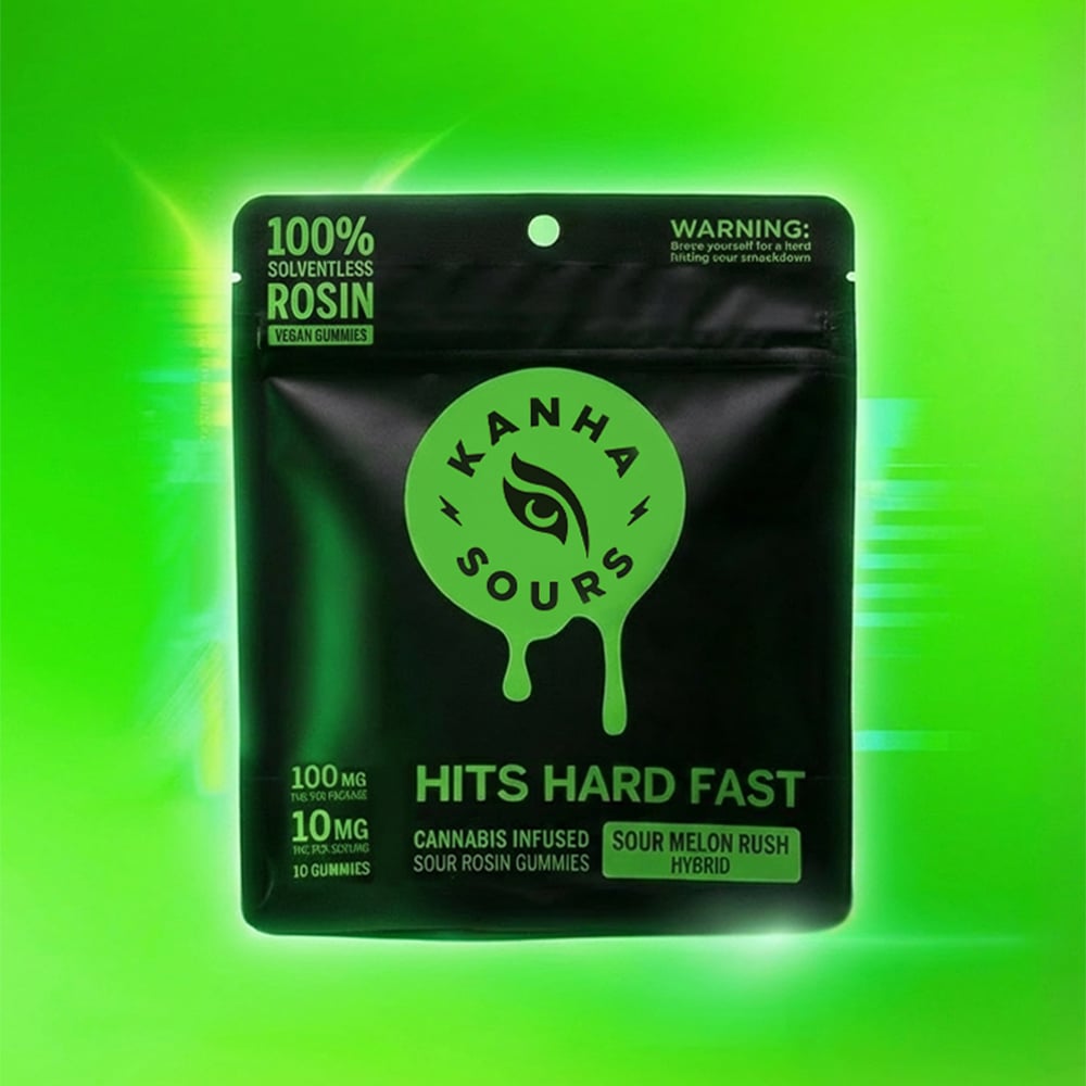 Sour Melon Rush [10pk] (100mg)