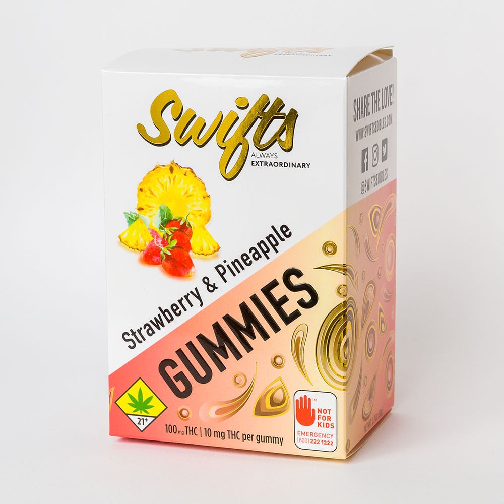 Strawberry & Pineapple [10pk] (100mg)