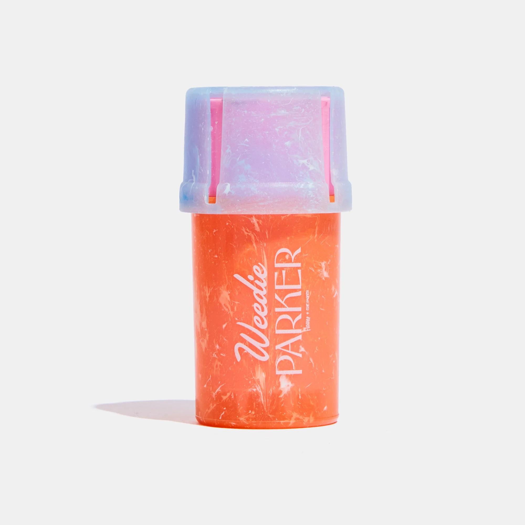 Shop Edie Parker Grinder/Storage Case - Orange Marble | Budr