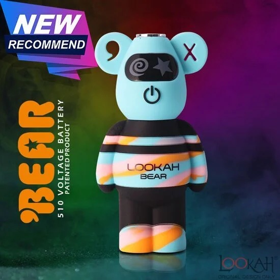Bear Battery - Blue TieDye