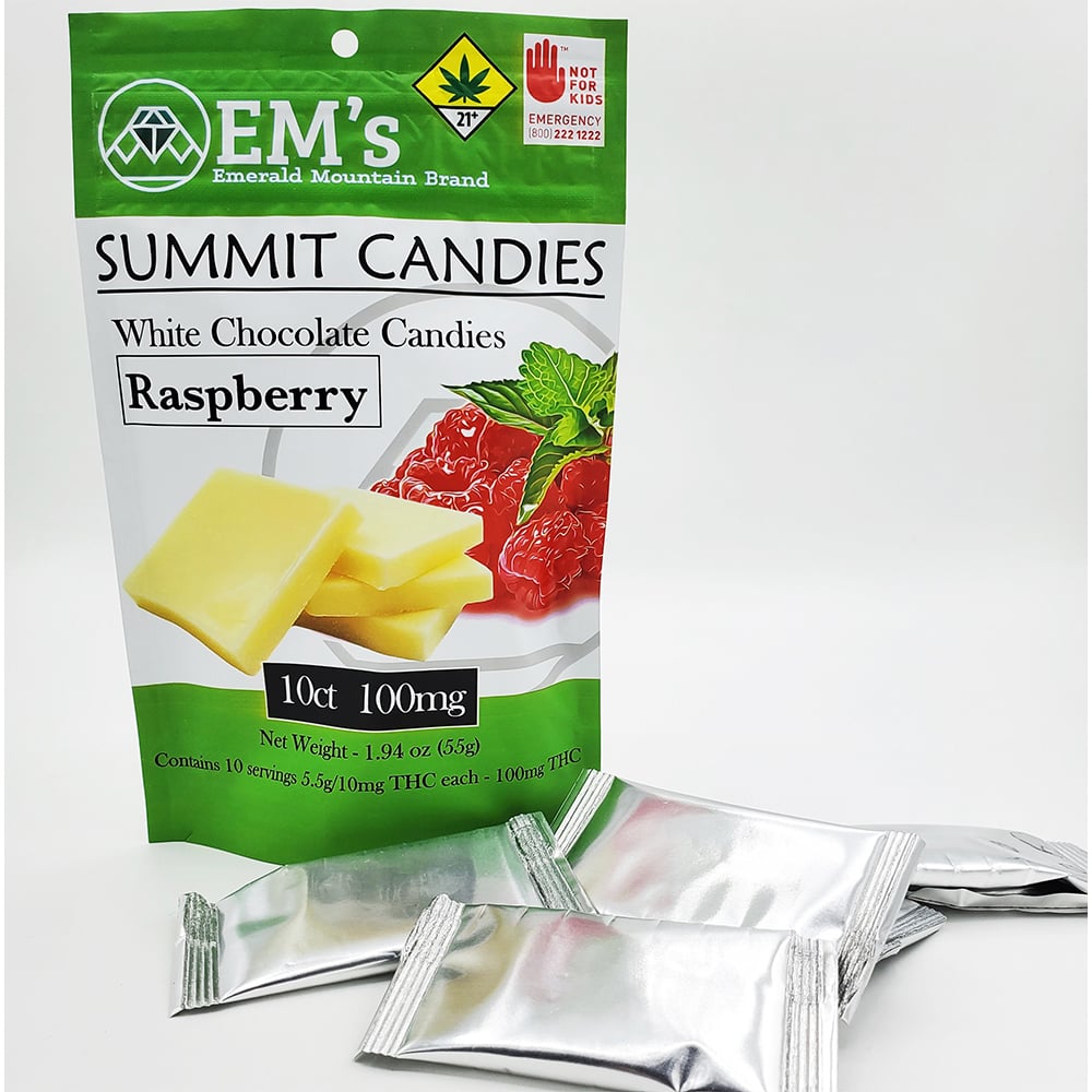 White Chocolate - Raspberry [10pk] (100mg)