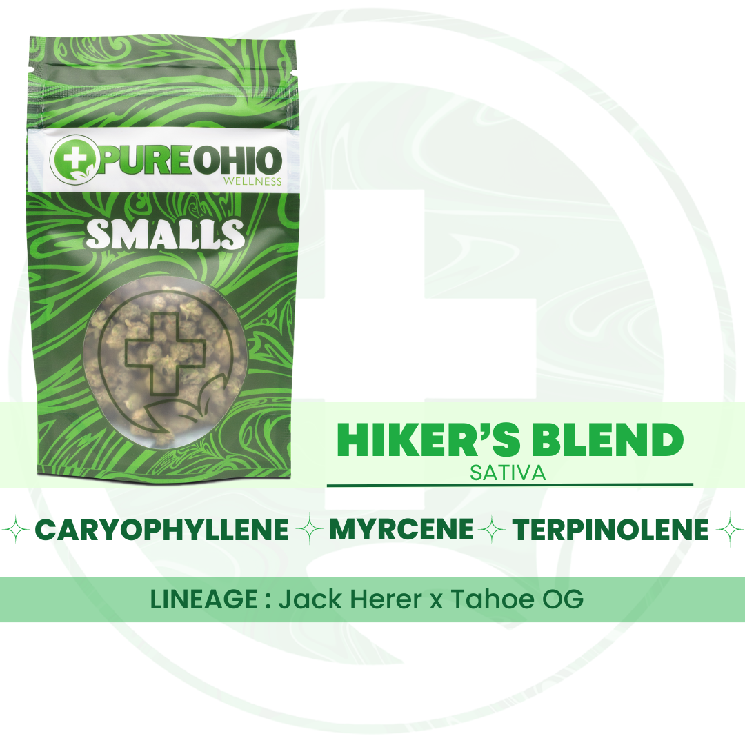Hiker's Blend - 2.83g Whole Buds - Sativa | Pure Ohio Wellness | Bloom