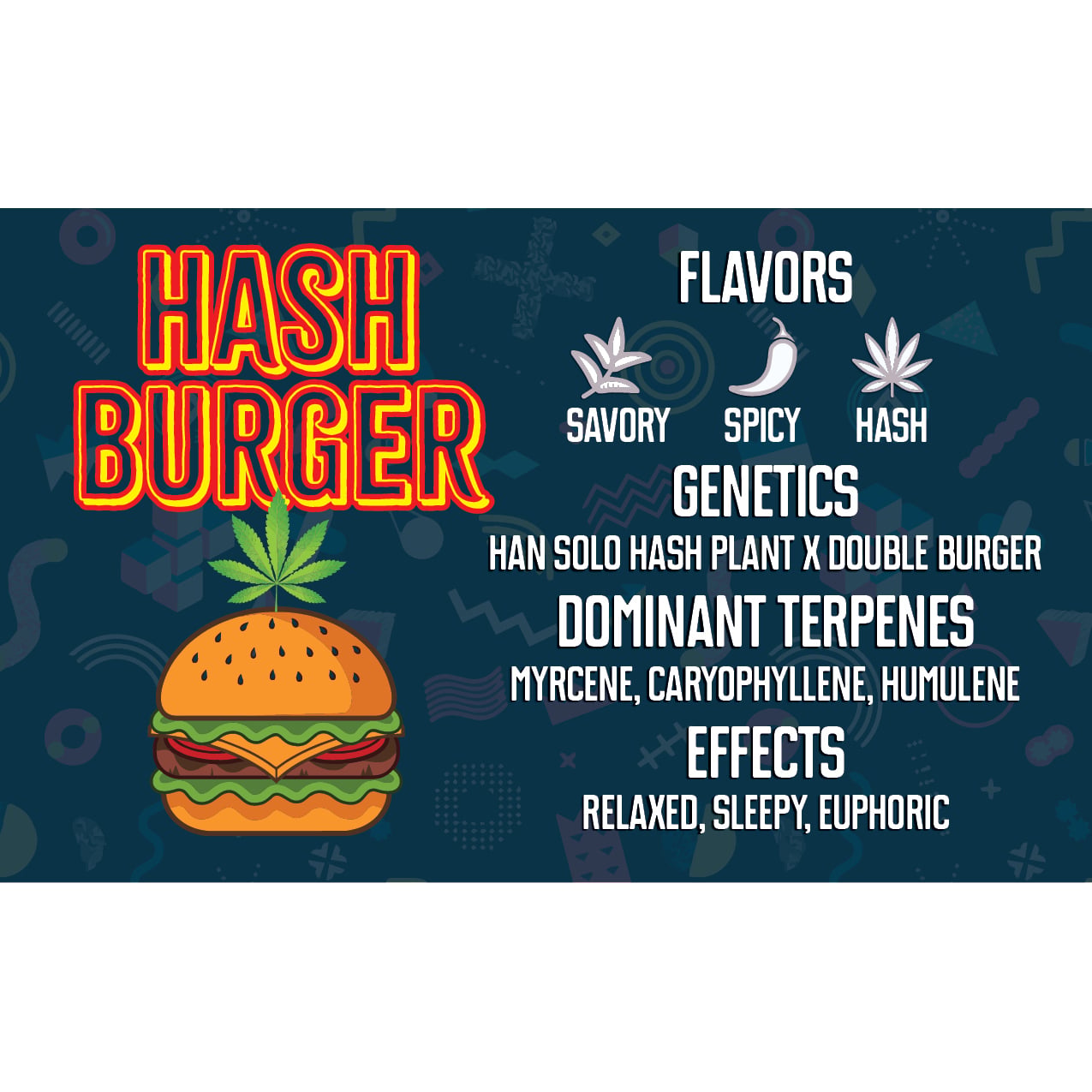 Hash Burger [.5g]