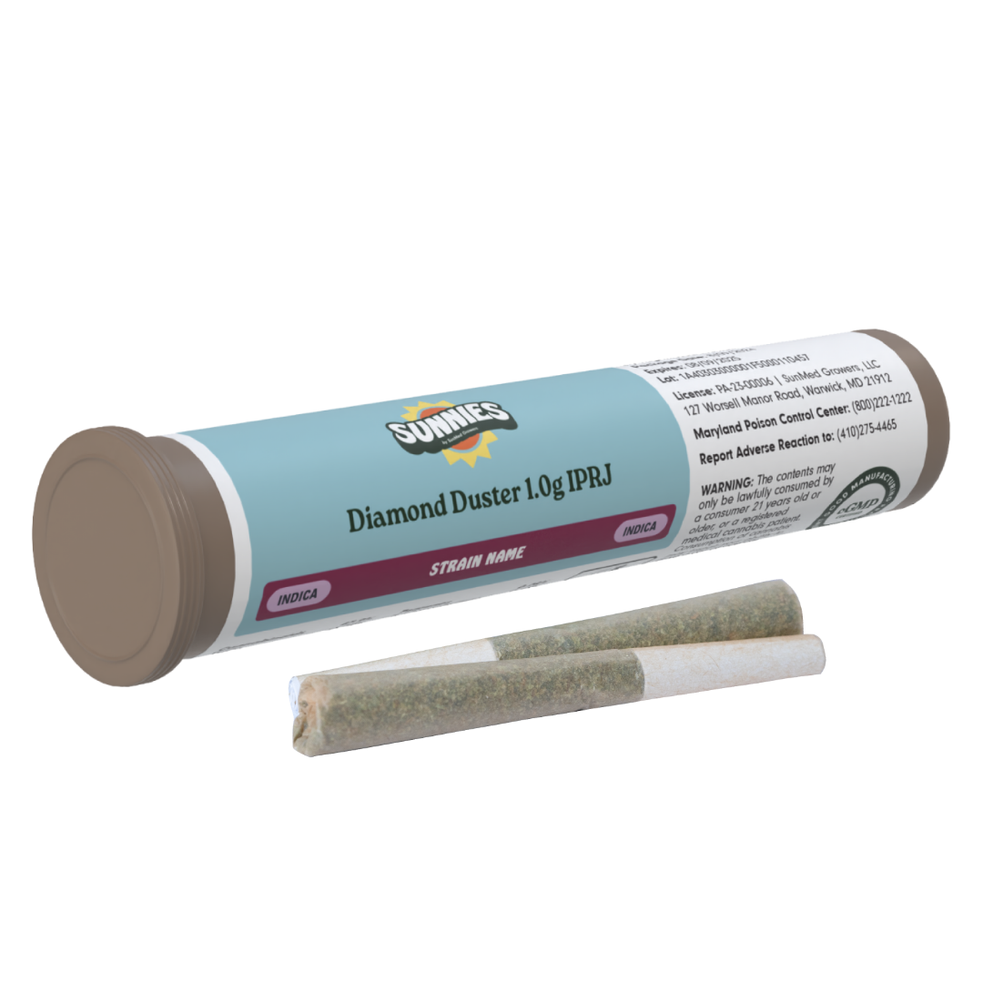 Black Cherry Gelato Diamond Duster Pre-Roll 1.0g