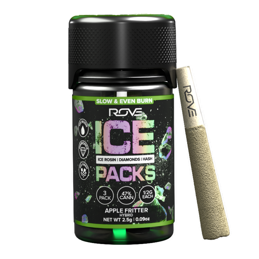 Apple Fritter - Infused Ice Packs (Rosin, Hash, and Diamonds) [3x 0.5g]