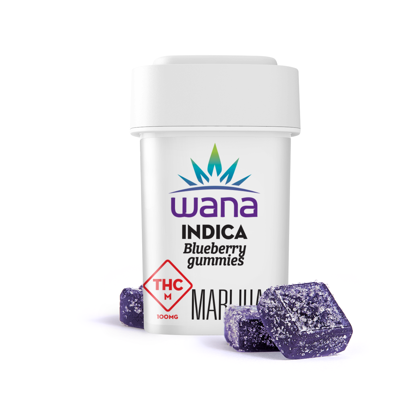 Blueberry - Indica [10pk] (100mg)