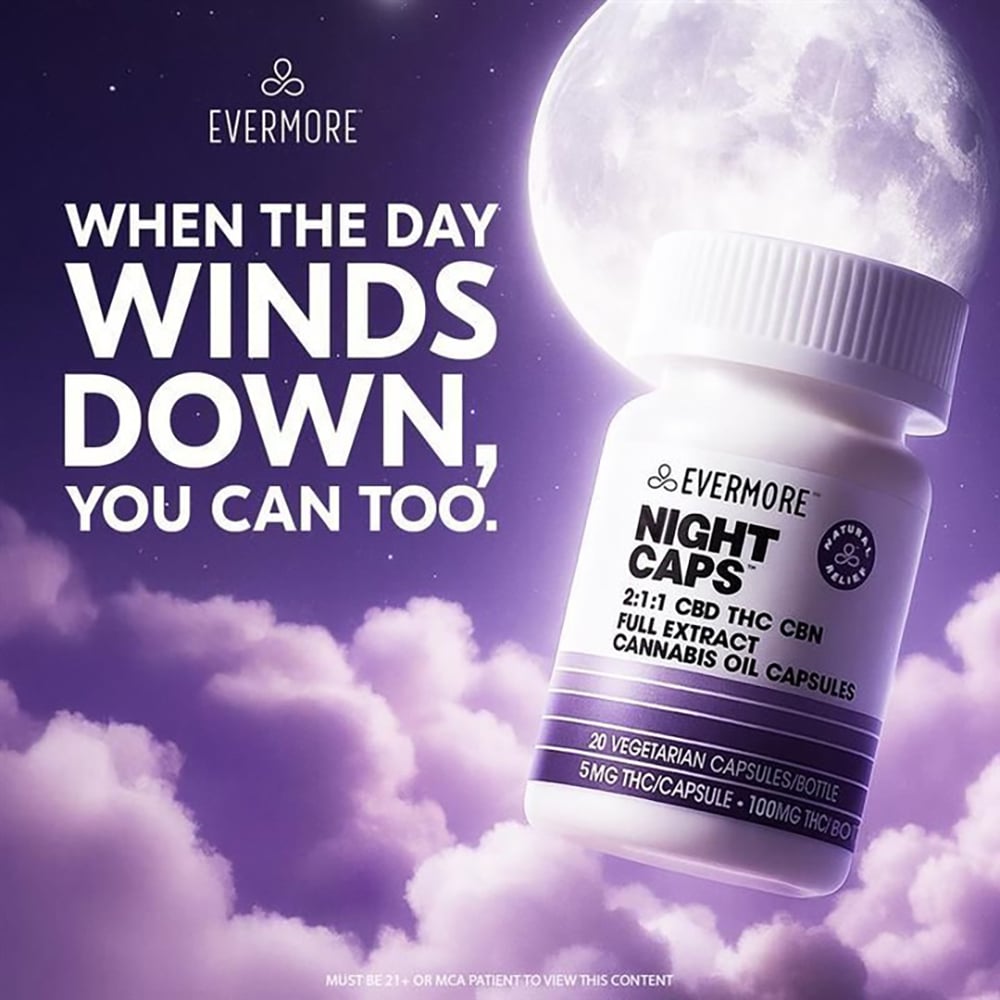 2:1:1 Night Caps [20pk] (200mg CBD/100mg THC/100mg CBN)
