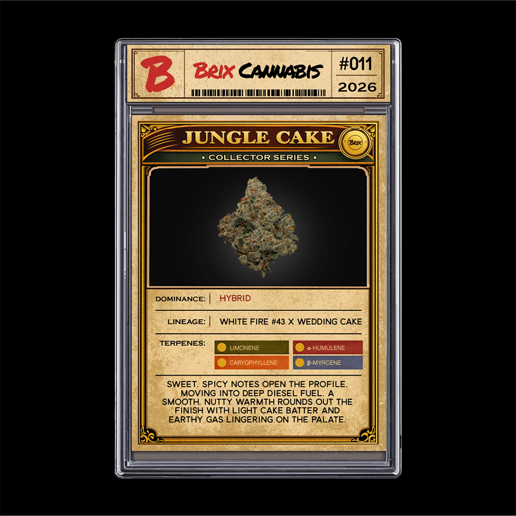BRIX Cannabis - Jungle Cake (H) Flower  C0101000432 *NP