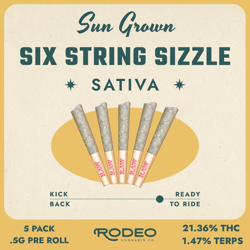 Six String Sizzle Prerolls C0070000369