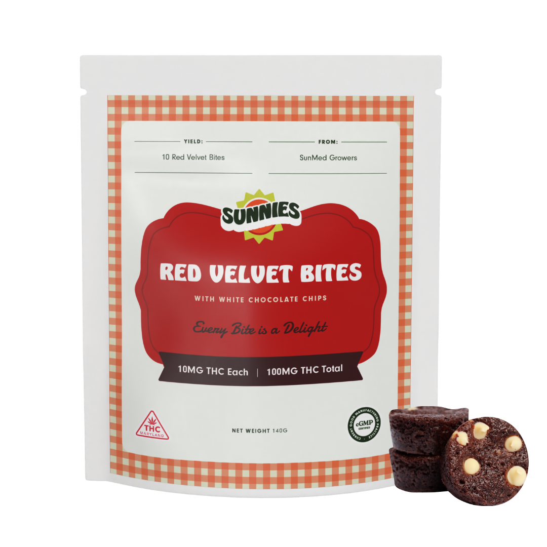 Red Velvet Bites [10pk] (100mg)