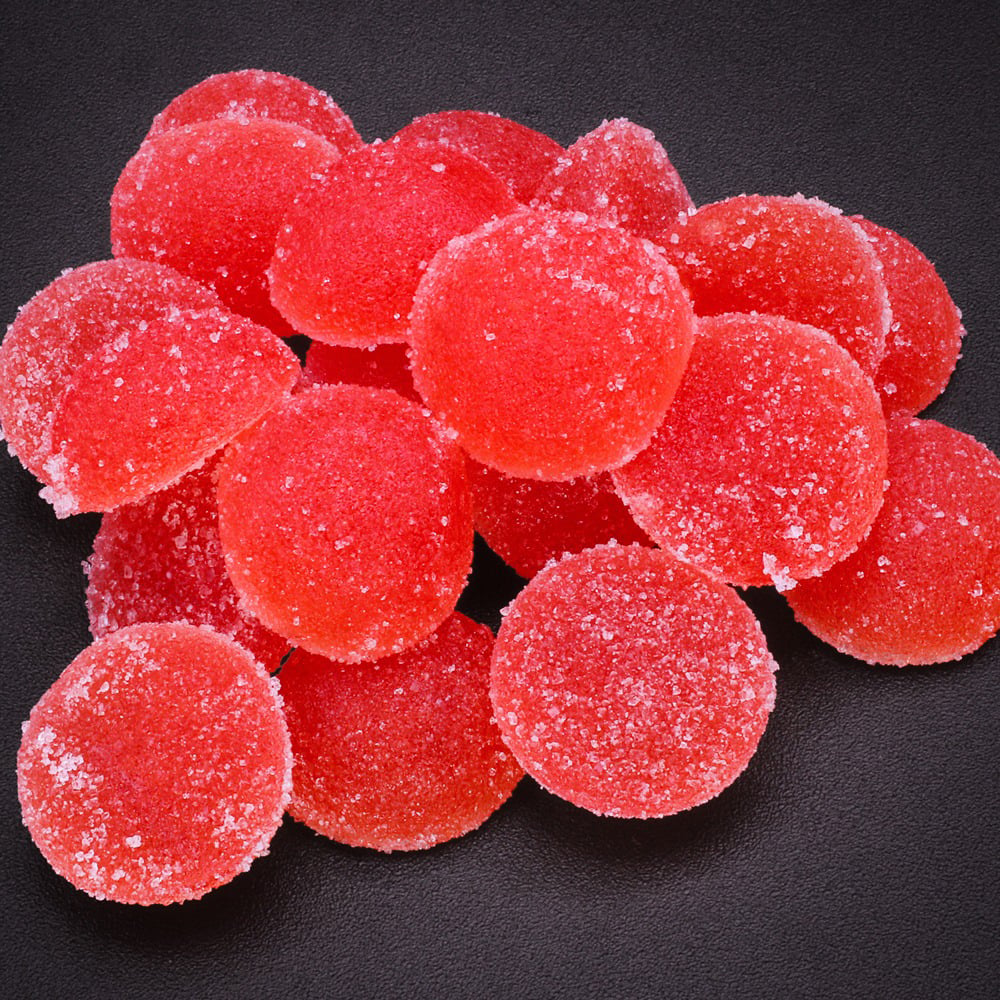 (20pk) 5mg Strawberry Watermelon Habanero Fruit Chews - Indica