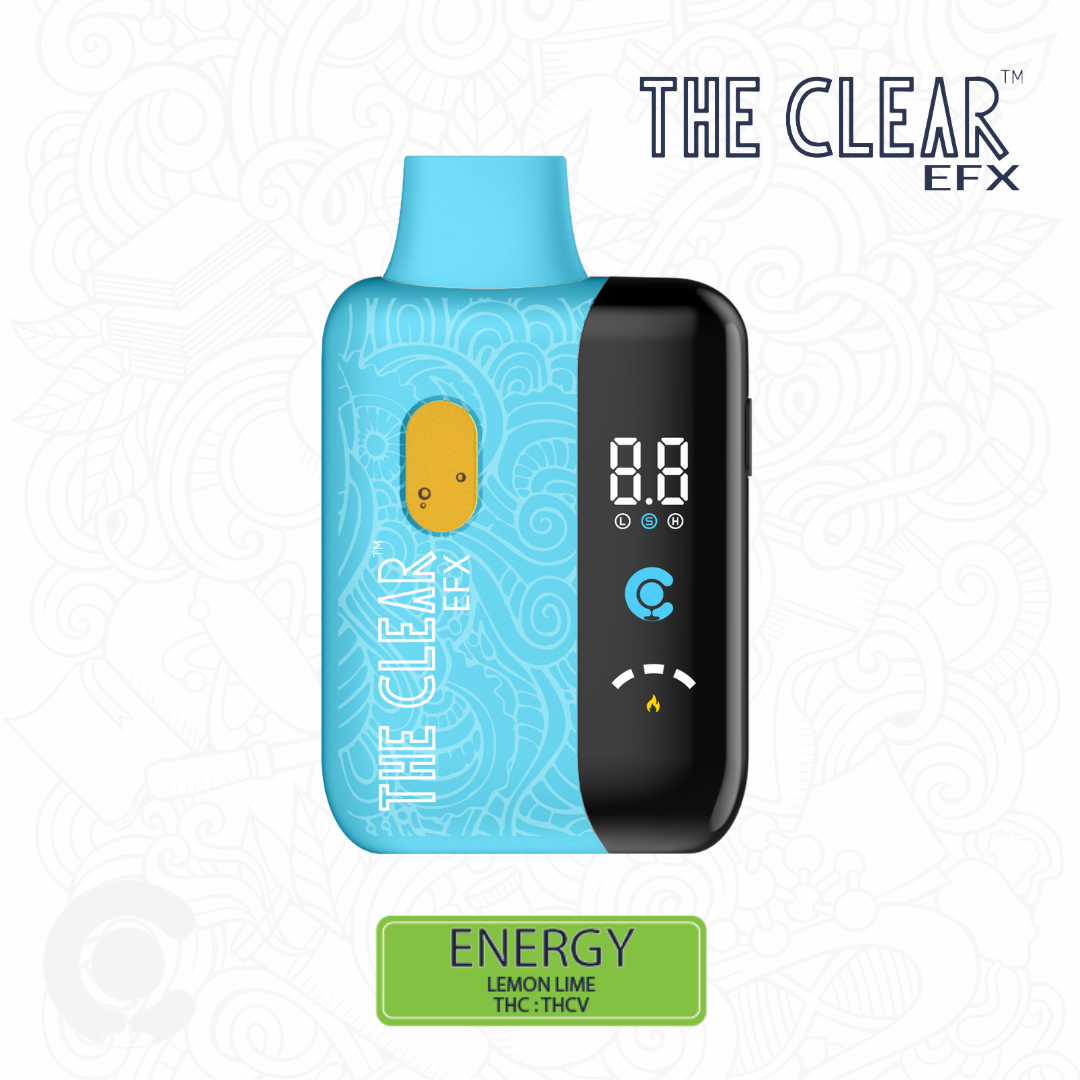 The CLEAR EFX All in One Vape 1g | Energy | 5:1 Lemon Lime