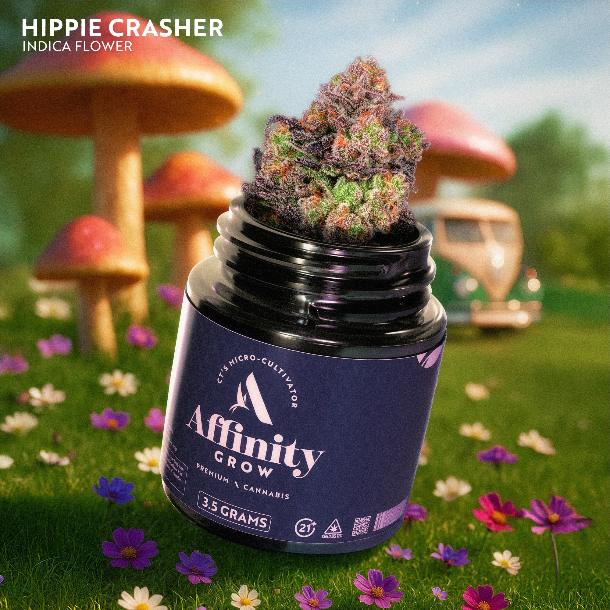 Affinity Grow - Hippie Crasher (I) Flower  C0090000894