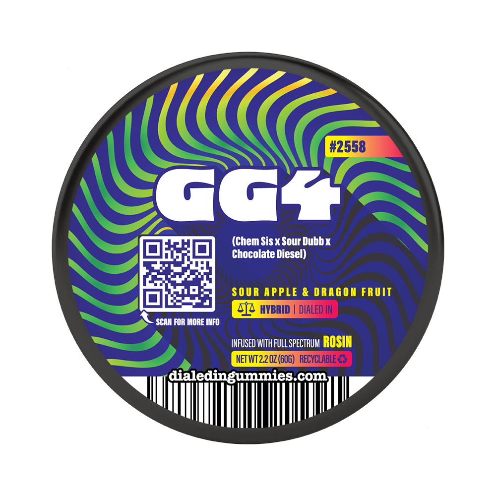 100mg - Original Glue #2558 - Rosin Gummies (10pk)