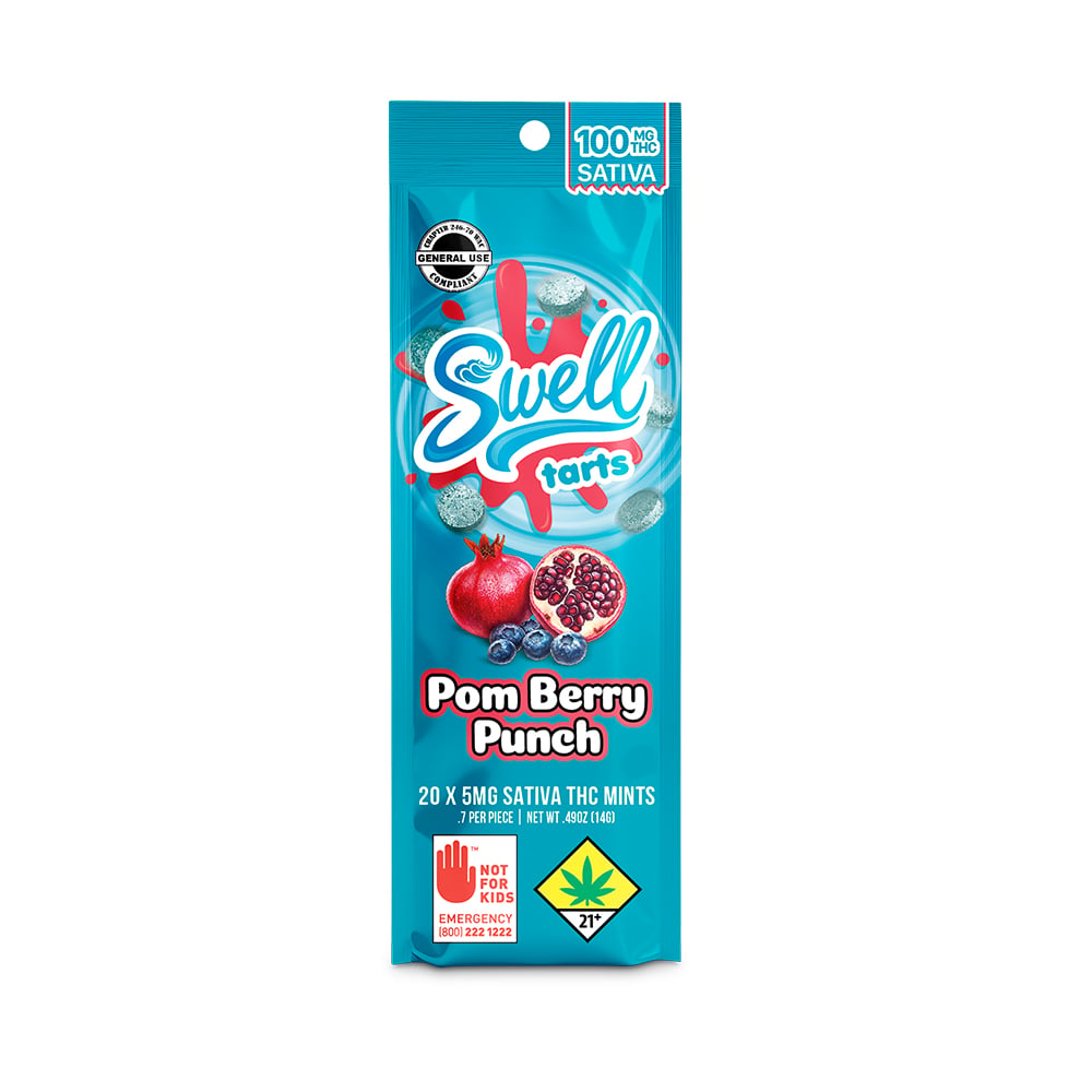 Pom Berry Punch Sativa Tarts [20pk] (100mg)