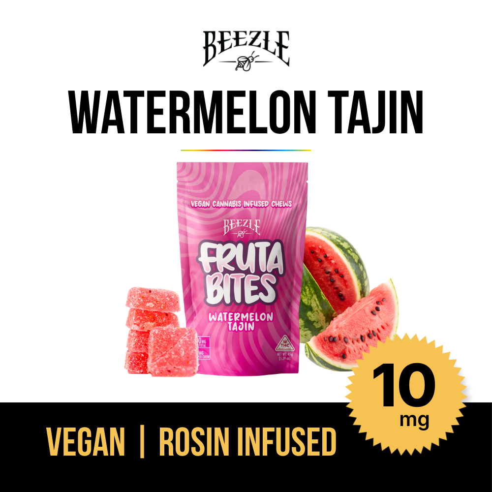 Beezle Fruta - Watermelon Tajin - Chews - - 10pk