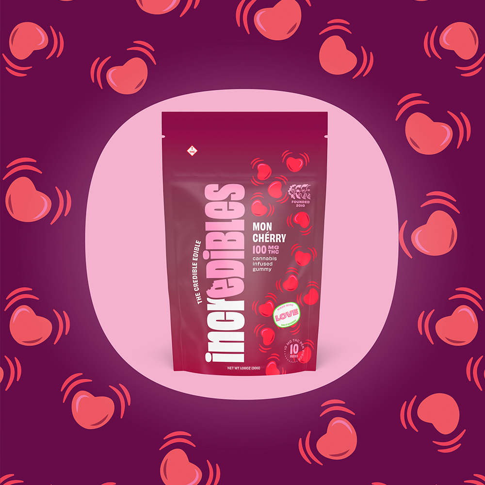 Shop Mon Cherry High Dose [4pk] (100mg) | EarthMed - Addison (REC