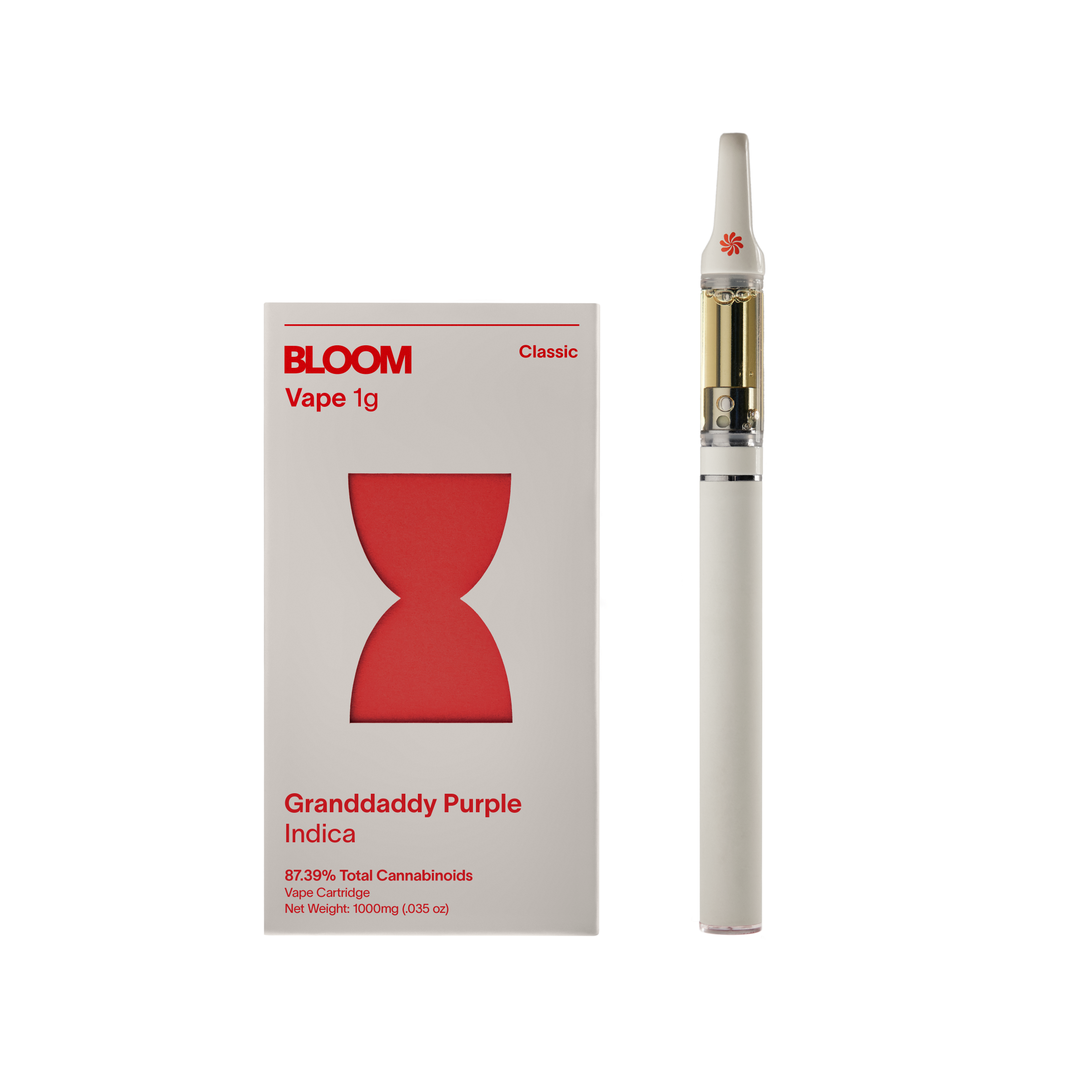 Granddaddy Purple | Indica - Ultra Extract High Purity Oil - 1G Vape Cartridge