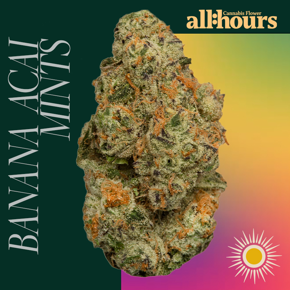 all:hours Banana Acai Mints Flower 22.63% S 01144 3.5g