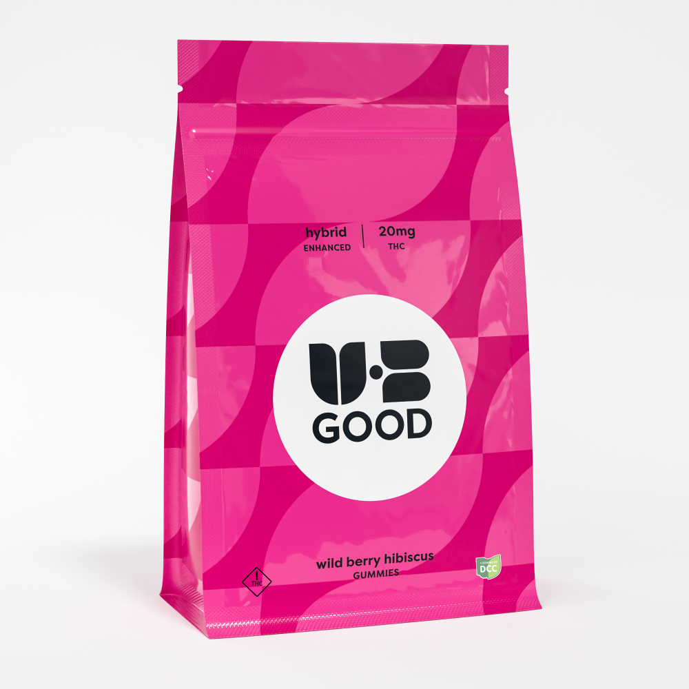 WILD BERRY HIBISCUS - GUMMIES - [100MG] - 10PK - HYBRID