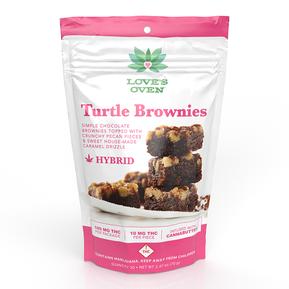 Turtle Brownies - Hybrid (100mg)