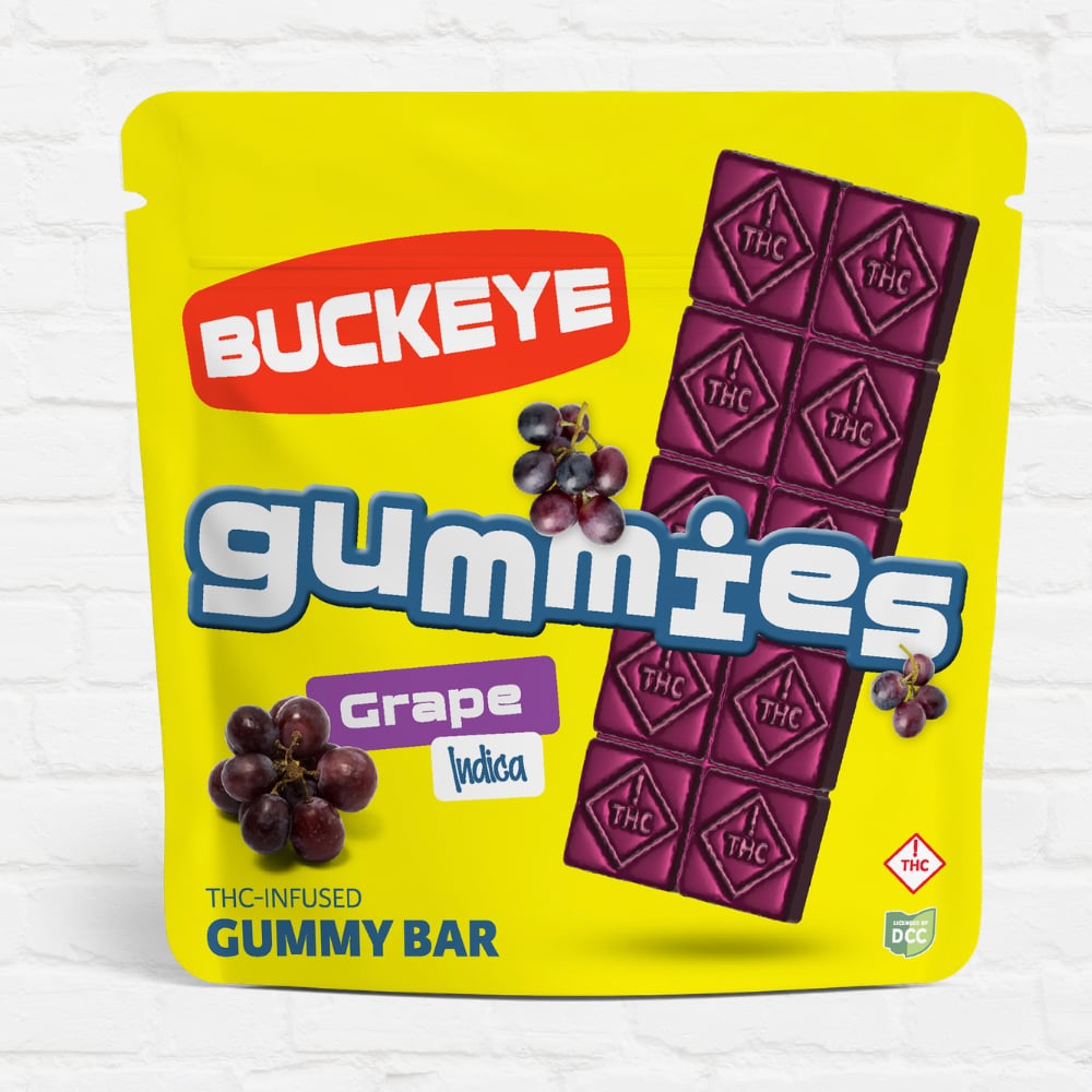 RELIEF - GRAPE GUMMY BAR - [105MG] - 10PK