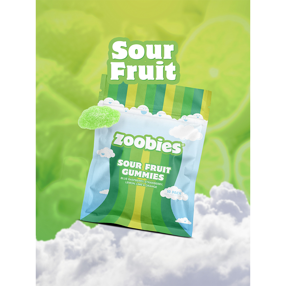 Sour Fruit - Sativa [10pk] (100mg)