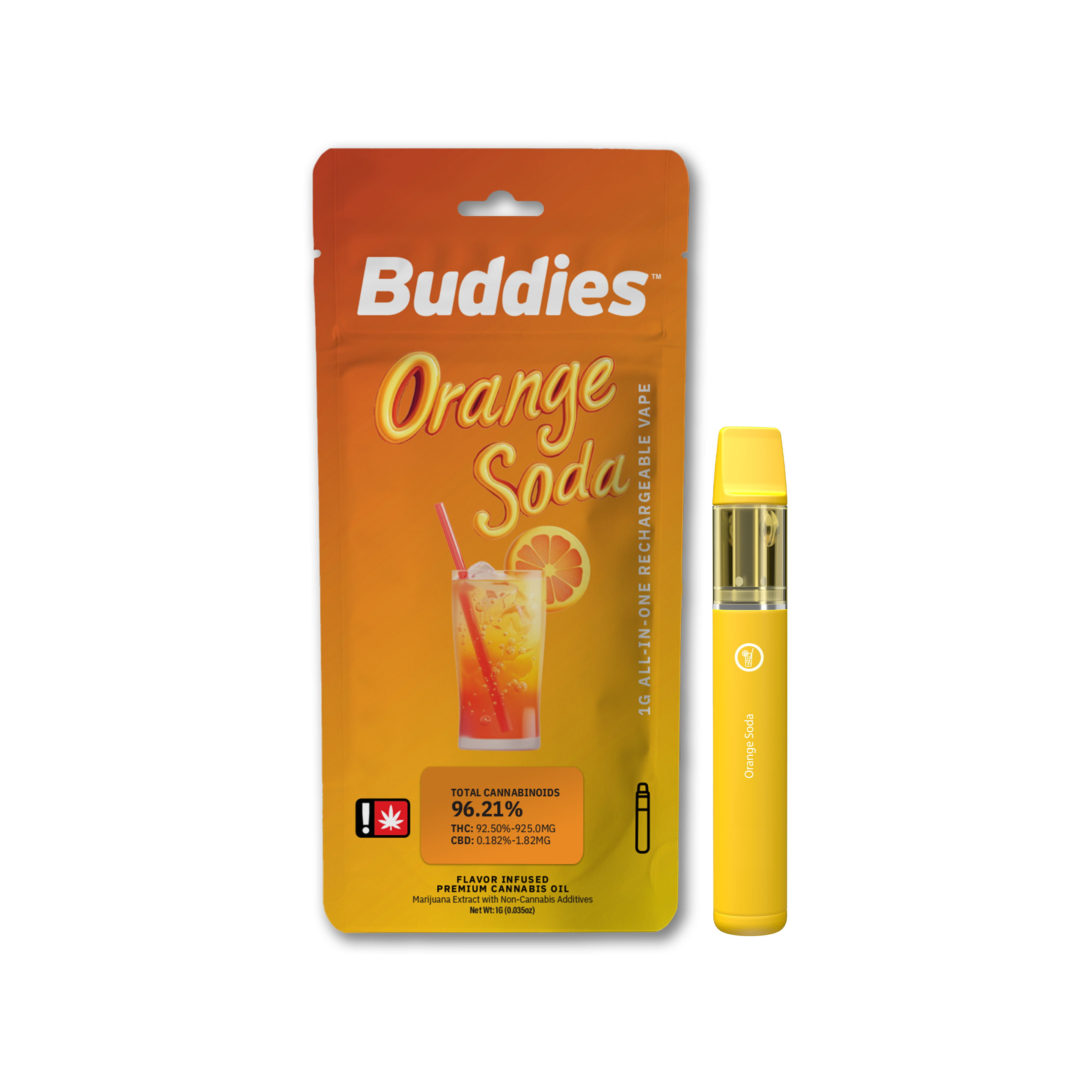 Orange Soda [1000mg]