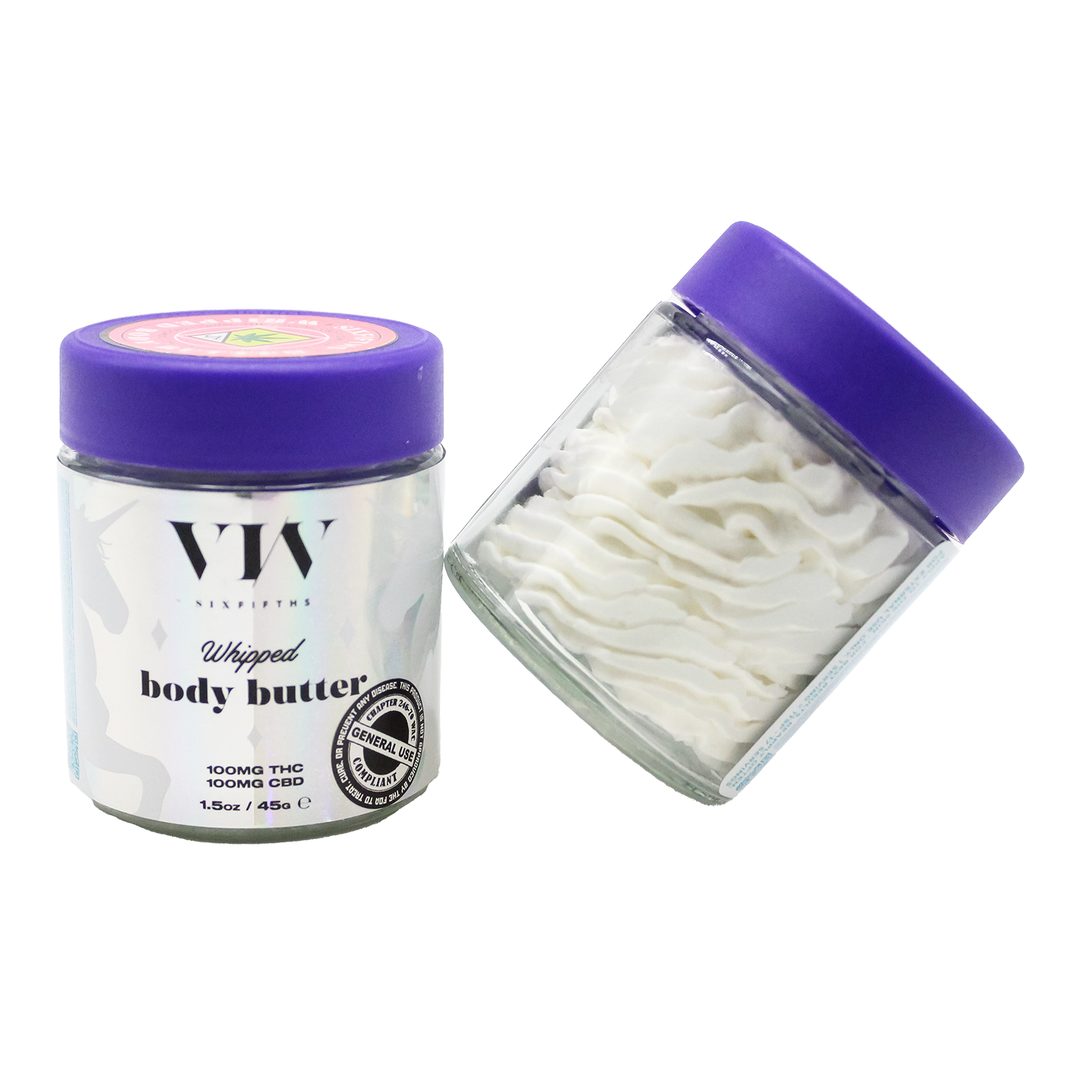 1:1 Unicorn Body Butter (100mg CBD/100mg THC)