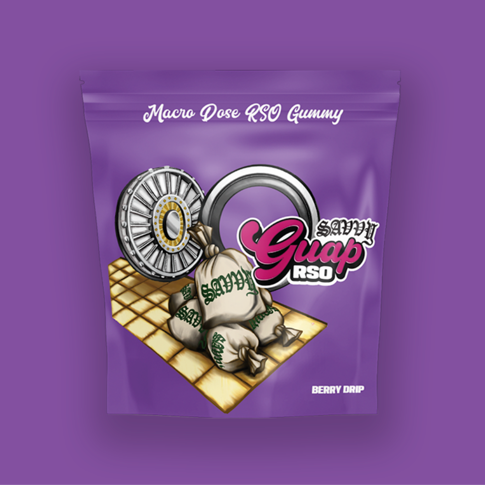 Savvy - Berry Drip (I) Guap RSO Gummies (4.8mg 10pk) C0020027054
