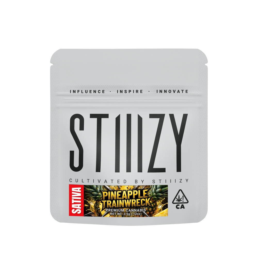 Pineapple Trainwreck | STIIIZY - White Label Mylar Bag