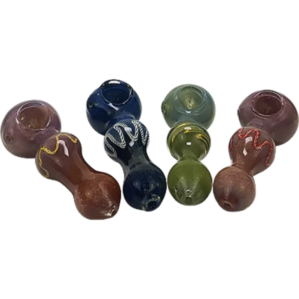 Glass Pipe Assorted Colors