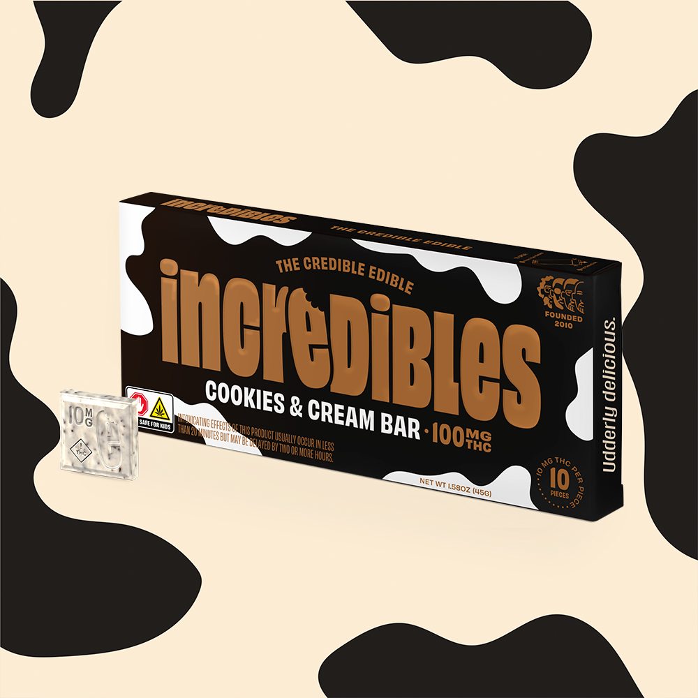 Cookies & Cream Bar [10pk] (100mg)
