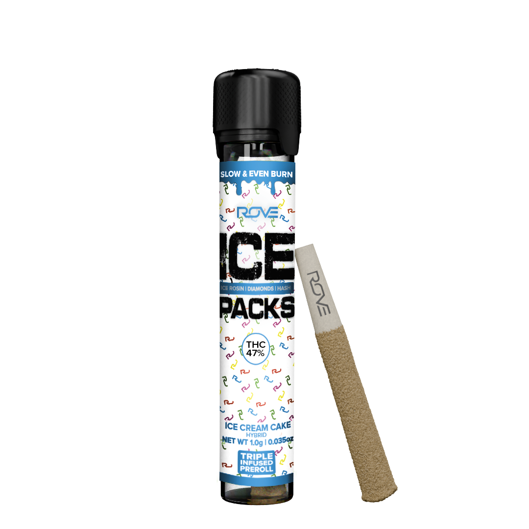 Ice Cream Cake - Infused Ice Packs (Rosin, Hash, and Diamonds) [1g]