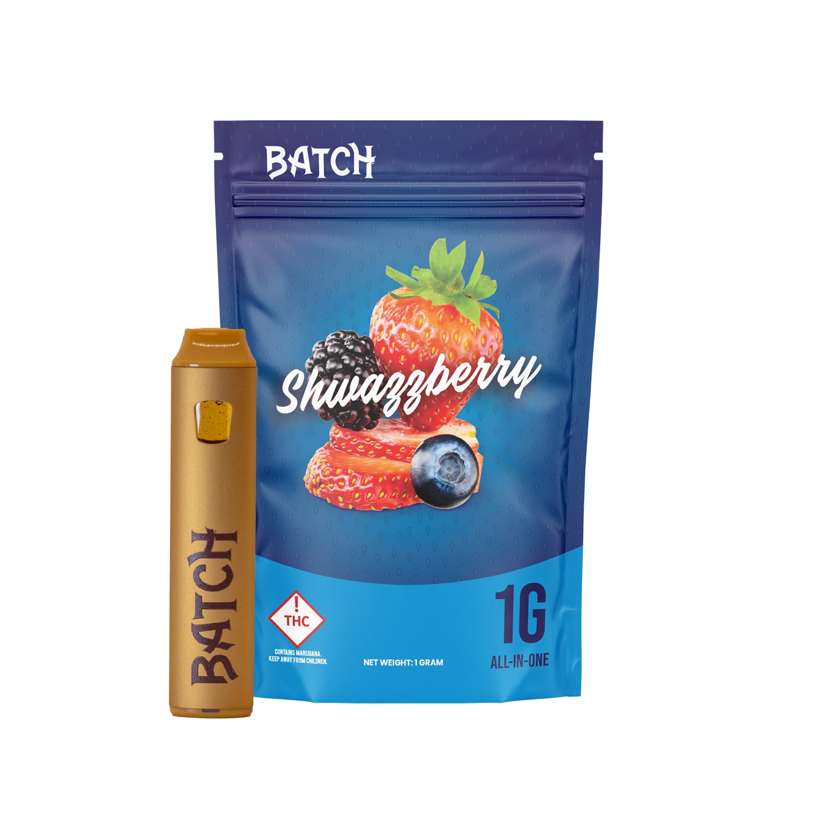 Batch | AIO | Flavors Shwazzberry | 1 g