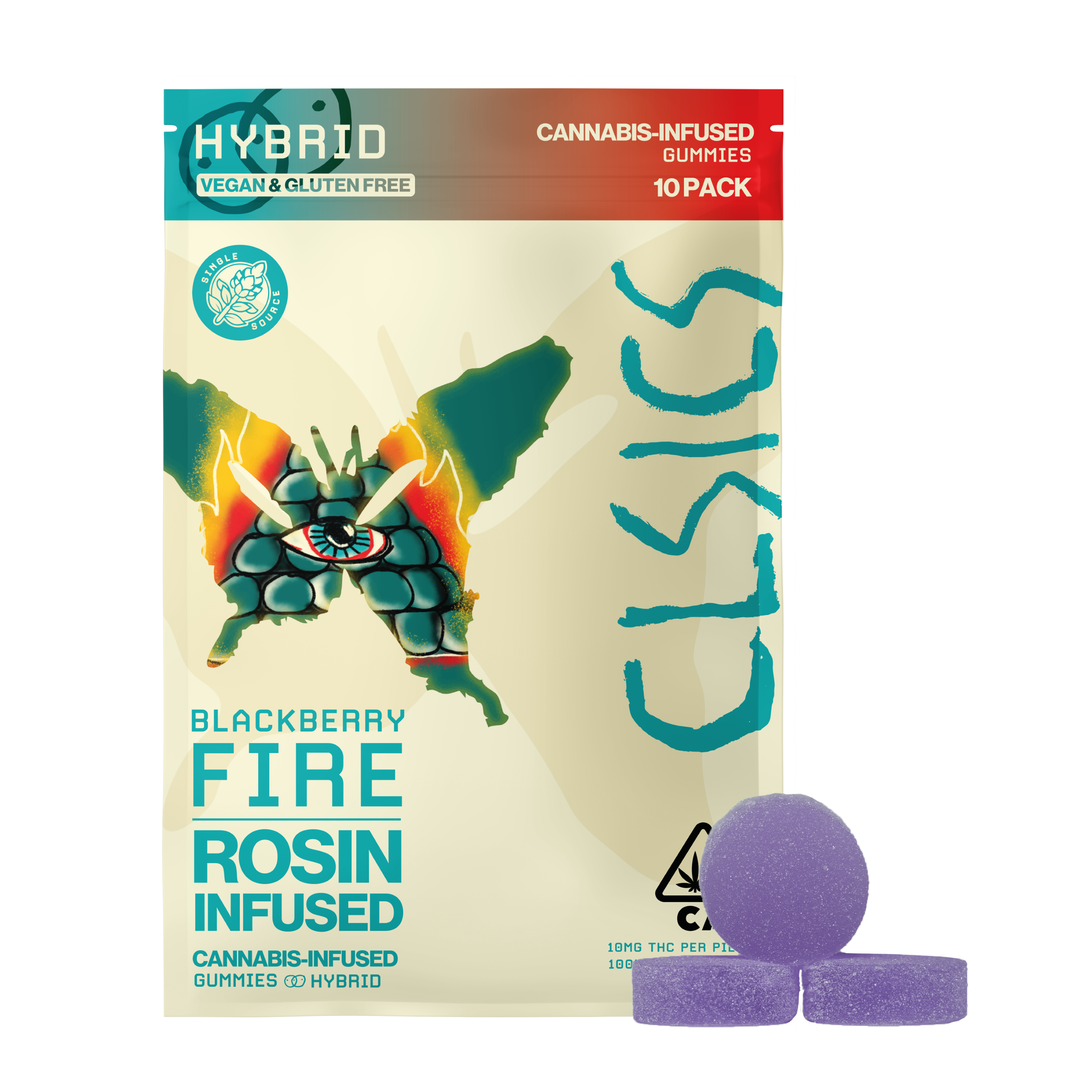 Blackberry Fire [10pk] (100mg)