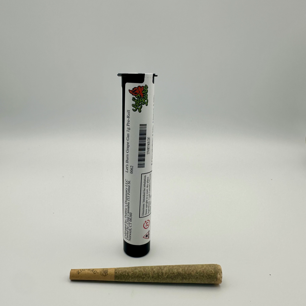Grape Gas (H) 1g Pre-Roll 1pk (1g) C0200000062