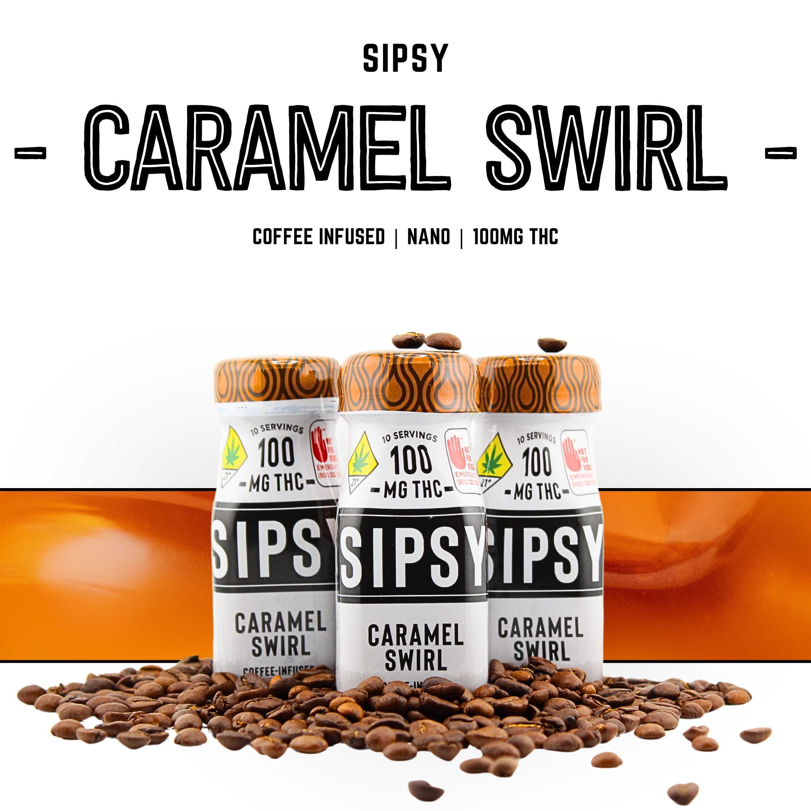 Caramel Swirl [3.38oz] (100mg)