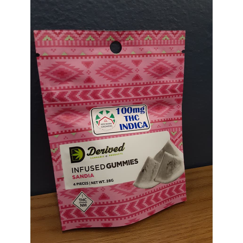1:1 Sandia [10pk] (100mg CBD/100mg THC)
