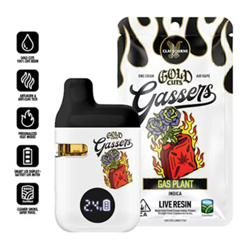 Gas Plant (1g) - Gassers All-In-One Liquid Diamonds Vape